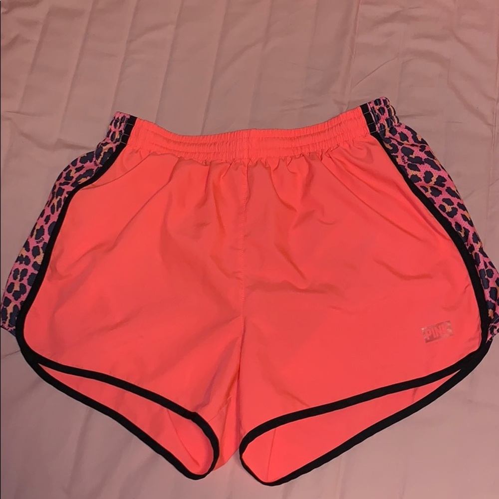 vs pink athletic shorts